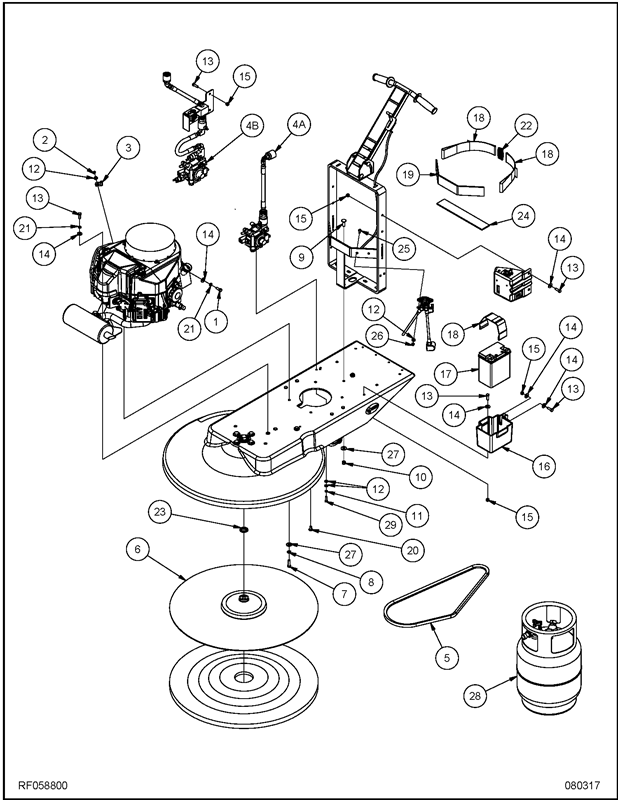 400BU RF058800_Main Assembly Diagram 400BU RF058800_Main Assembly Diagram