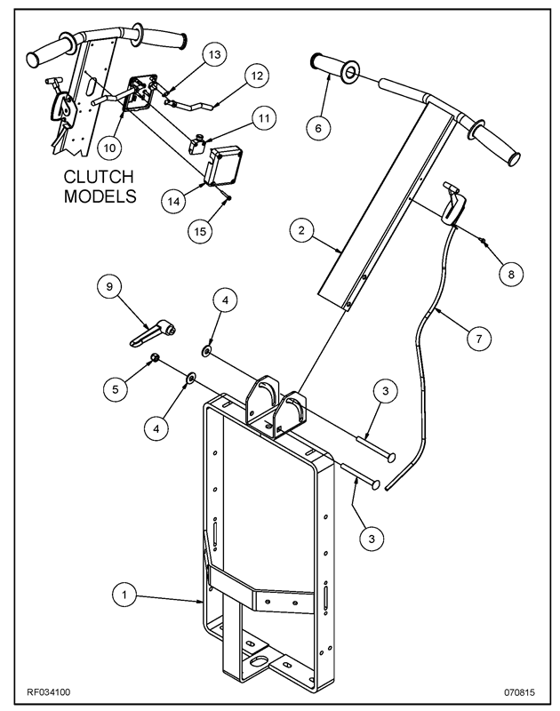 420BU_LT058000_Handle Assembly RF034100 1