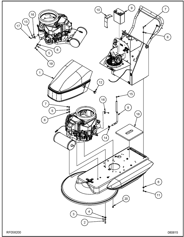 440BU_LT058200_Main Assembly RF058200 1