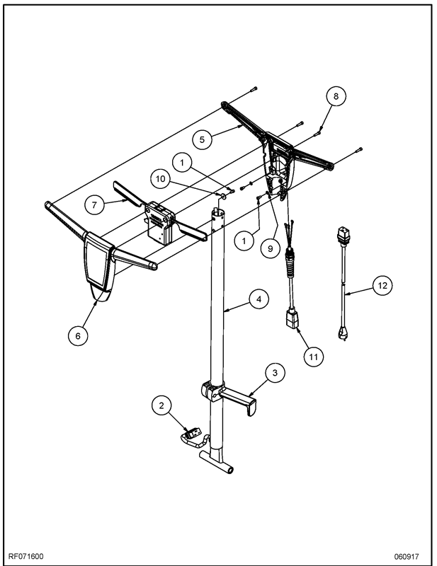 PE225GP_Handle Assembly Export_RF071600 Diagram