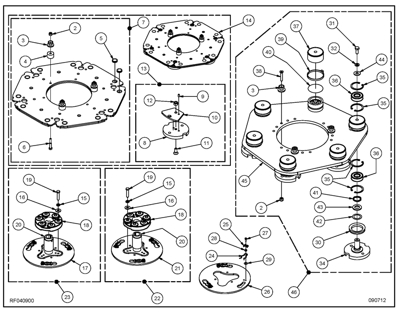 PE450GP_Head Assembly RF040900