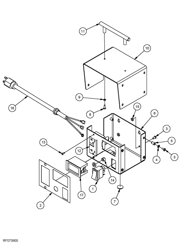 PowerLab 120 Assembly Diagram